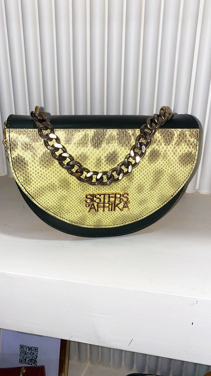 Bana mini bag jaune noir