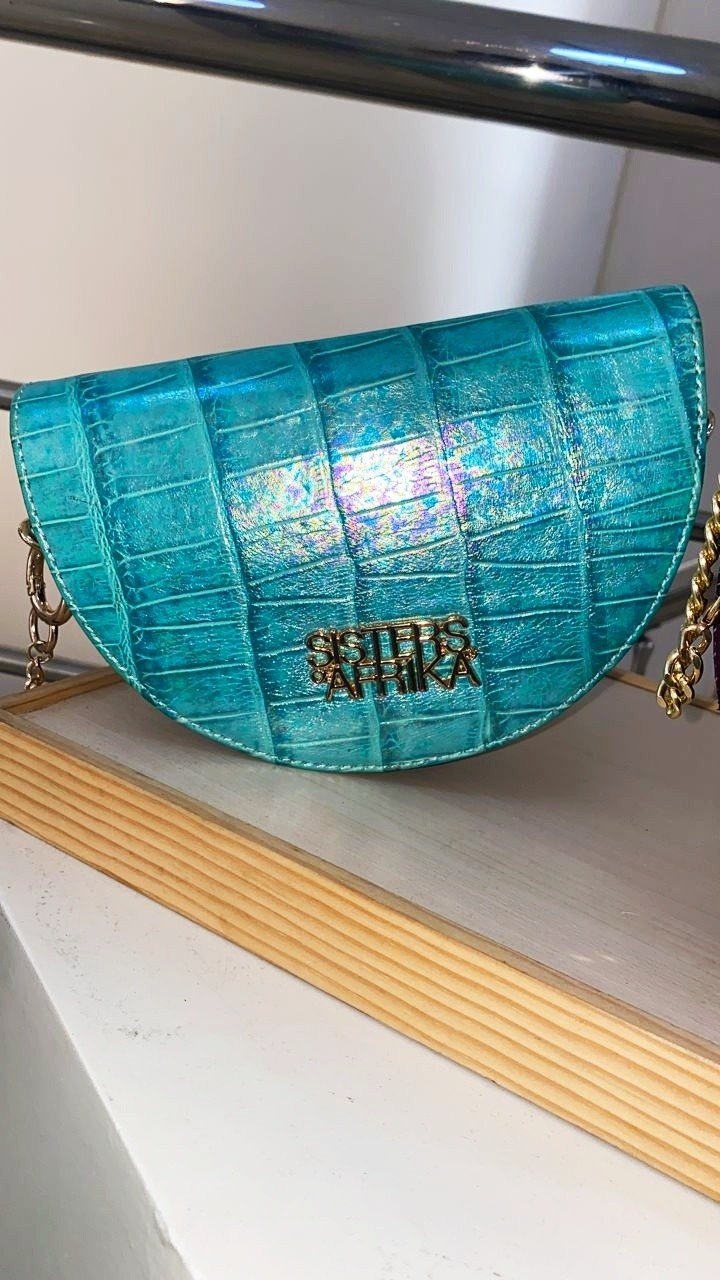 Bana mini bag Bleu turquoise