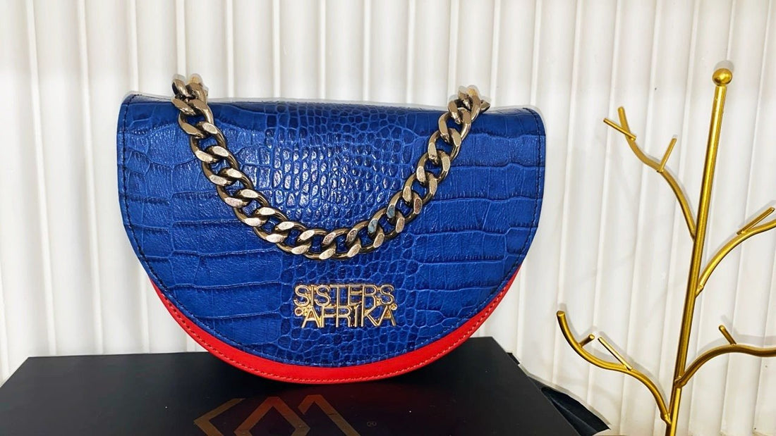 Bana mini bag  blue rouge